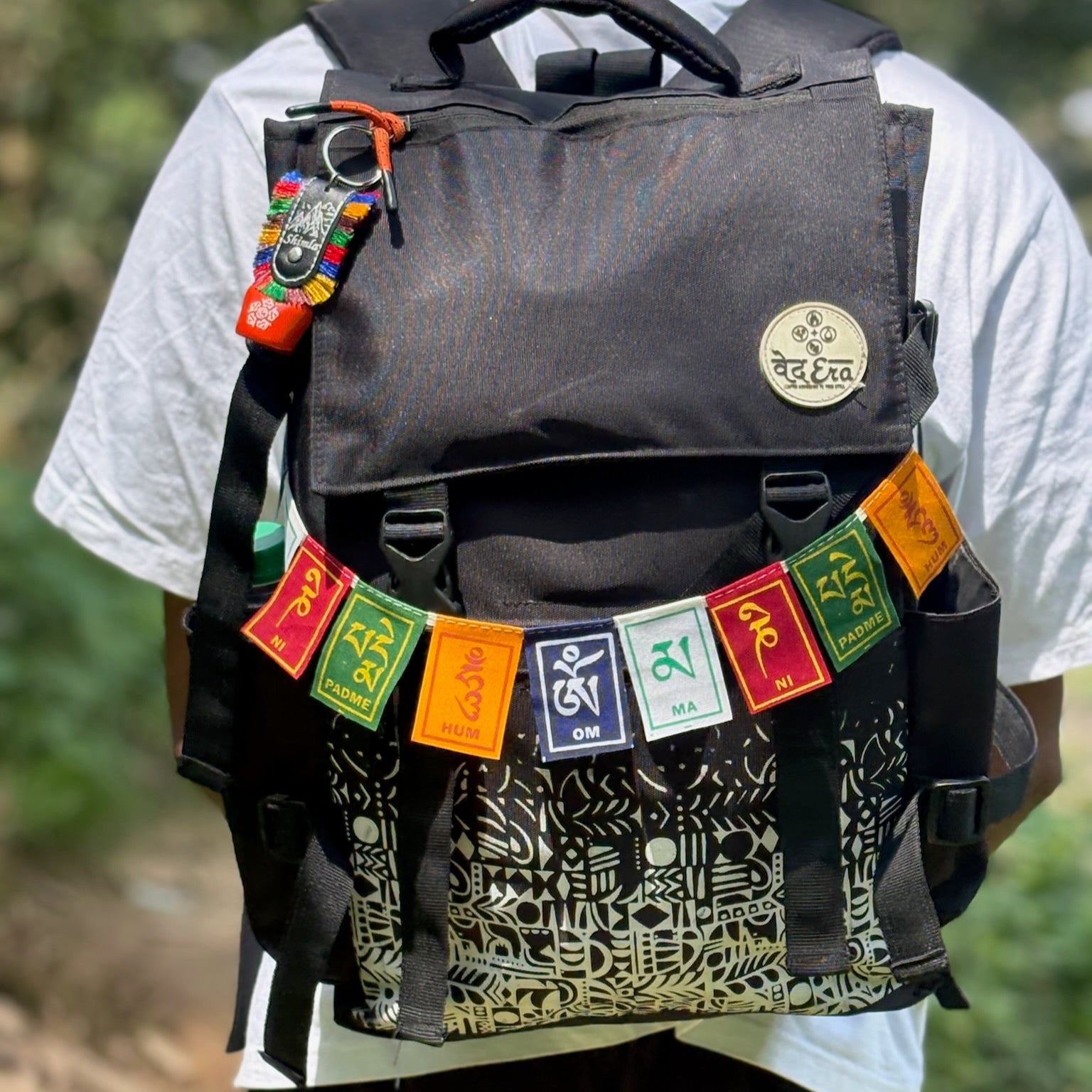 Ajanta black bagpack