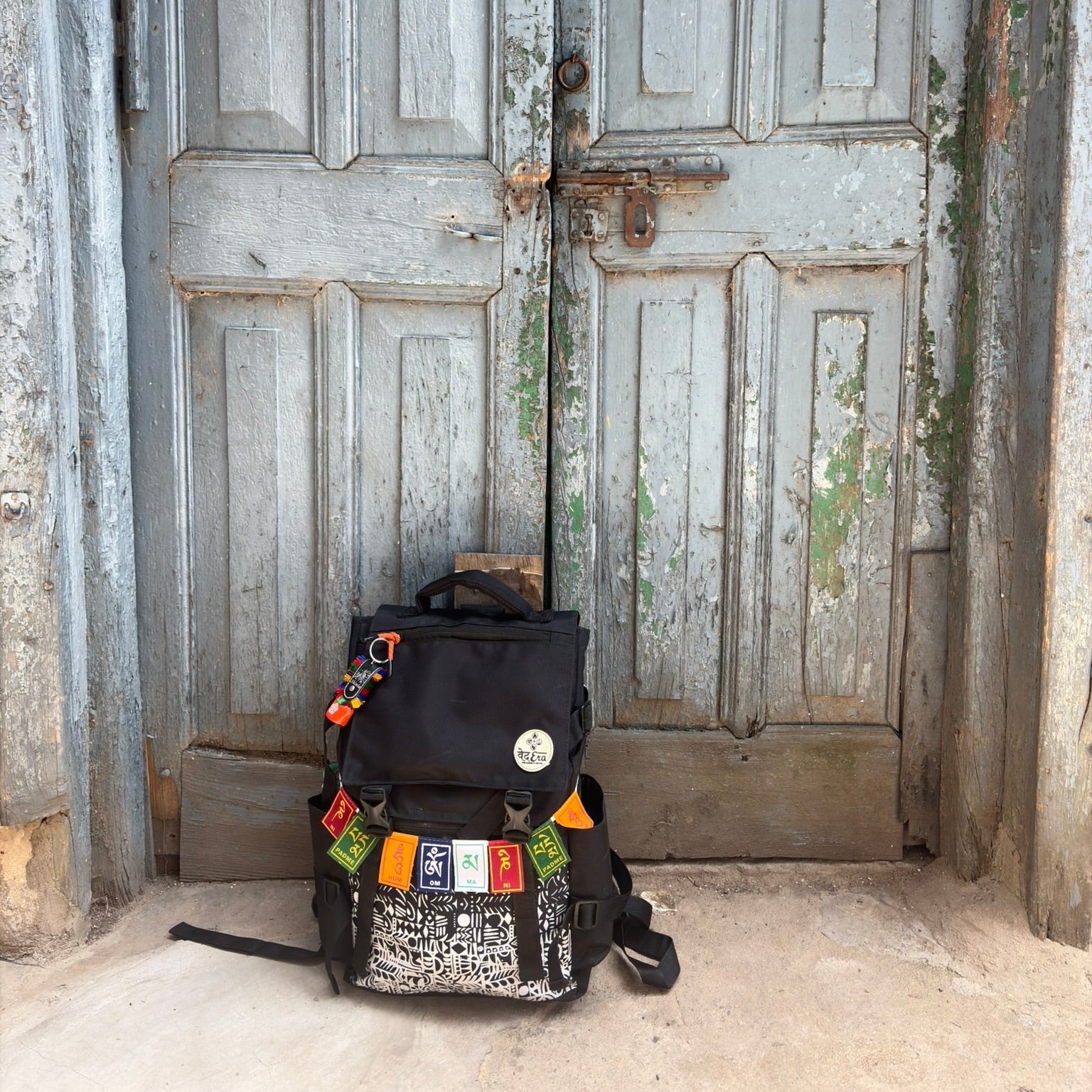 Ajanta black bagpack